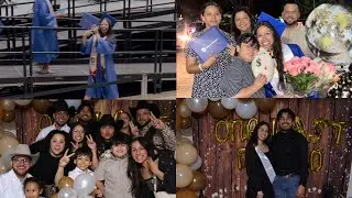 Keila's Graduation 👩🏻‍🎓 Getting everything ready for Robert and Keila's 👰🏻‍♀️🤵🏻‍♂️ Cowboy-style s...