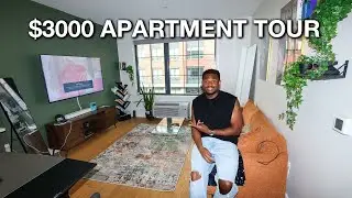 My Jersey City Apartment Tour | What $3,000 gets you in 8 mins from Manhattan