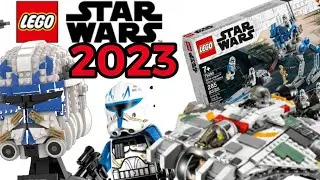 Lego Star Wars 2023 Set Leaks!!! 501st Battle Pack, Clone Trooper Helmets, and more!