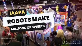 The SWEETEST Robots at IAAPA 2024! 🍭🤖 Profits, Smiles & Innovation!