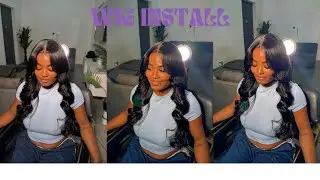 THIS 5*5 CLOSURE WIG WITH FROM YOLISSA HAIR IS GIVING VERY DEMURE | PRE PLUCKED/CURLED FOR BEGINNERS