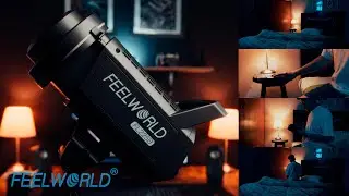 ILUMINANDO 2 ESCENAS CON UNA SOLA LUZ | FEELWORLD FL225B