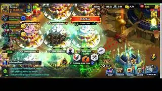 league of kingdom cvc temple fight c26 vs c30 || c30 won|| cvc fight
