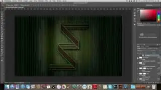 Tutorial photoshop CC 2014/15 en español: Wallpaper de Lineas