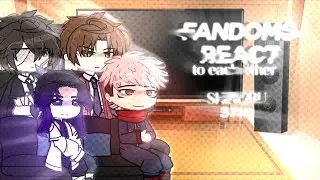 [SHINOBU] Fandoms React To Each Other | Gacha Club | Part 3/10