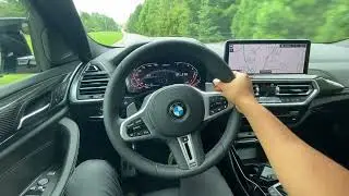 2022 BMW X4 M40i POV drive! (Exhaust at end)