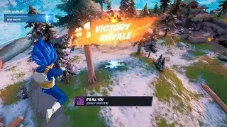 Fortnite - Dragon Ball - Kamehameha - Solo Victory