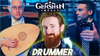 Drummer Reacts to FIRST Fontaine LIVE Concert! Genshin Impact OST