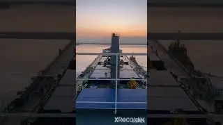 Порт Сантос Бразилия. Швартовка судна. Погрузка сахаром.  Видео от Сергея Богача, ХМК РП.