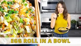 30-Minute Egg Roll in a Bowl | Quick & Easy Low-Carb Dinner!
