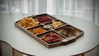 Кухонний піднос для закусок. Кухонна дошка для подачі