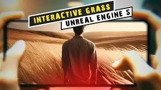 How To Interact With Grass In Android In UE5