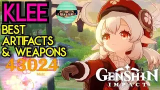 Gear Guide: Klee Best Artifacts & Weapons | Team Synergy | Genshin Impact