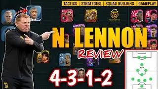 N. LENNON 4312 MANAGER REVIEW | ONE OF THE BEST POSSESSION GAME MANAGER IN PES 2021 MOBILE | CELTIC💥
