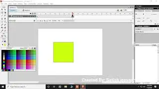 Square to Circle in flash