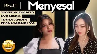 FIRST TIME REACTING to Yovie Widianto, Lyondra, Tiara Andini & Andiniziva Magnolya - Menyesal