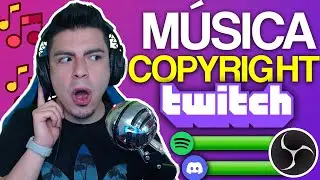 Como poner MÚSICA sin que te SILENCIEN por COPYRIGHT en TWITCH 🎶😏 | FÁCIL ✅