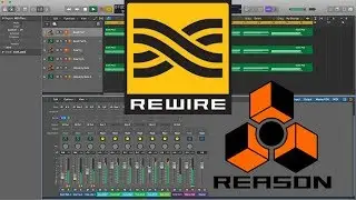 Part 2 - Bounce Audio - Rewire Propellerheads Reason 9.5 in Logic Pro X