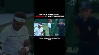 Rafael Nadal taking laziness to another level! #lazy #laziness #rafaelnadal