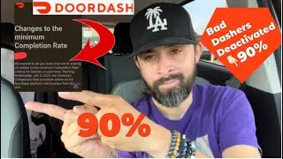 DoorDash IS CHANGING Ratings for BAD DASHERS! 90% Is Here😳😎💎💰🧳
