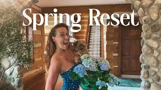 Spring Weekend Reset 🌼🧺🌿 Clean, Cook and Craft with me