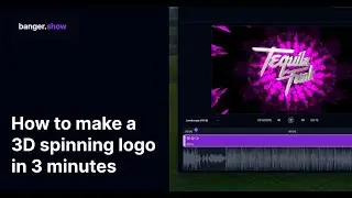 Tutorial: How to make a 3D spinning logo video in 3 minutes