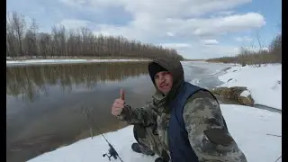 ПРОГУЛКА НА РЕКУ. ПЕРВЫЕ ЗАБРОСЫ СПИННИНГА.