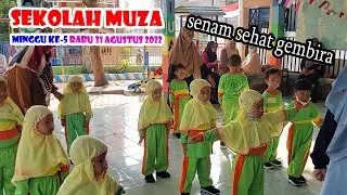 Sekolah PAUD Kelompok Bermain Minggu 5 - Rabu Senam Sehat Gembira