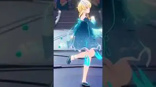 【genshin MMD】Lumine dance || genshin impact #shorts #dance #mmd #genshinimpact #lumine #trending