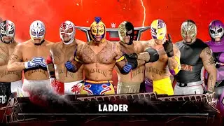 8-MAN REY MYSTERIO LADDER MATCH | DREAM MATCH
