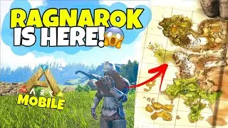 New Ragnarok Map is Here! First Look 🥶 - Ark Mobile New Update, Map, Dinos & Features