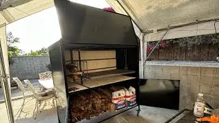Argentinian BBQ Grill is finally here / Offset Smoker?