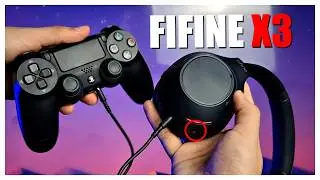 Fone GAMER para Console e PC!😱 FIFINE X3