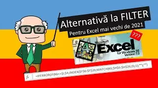 66 Excel - alternativa la functia FILTER