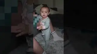 WATCH: Baby Walks For The First Time! 😱 #shorts