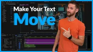 How to Animate Text in Premiere Pro 2025