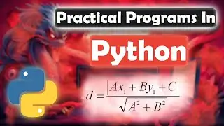 Advanced Python Practice: Digit Separation & Distance Formula Programs