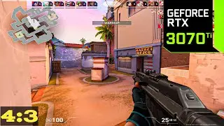 VALORANT | 4:3 resolution | RTX 3070 Ti + AMD Ryzen 7 6800h | HP Omen 16
