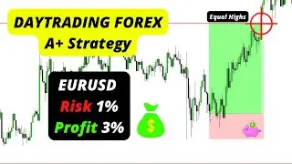 EURUSD A+ Day Trading Strategy (Proof) | HIGH IMPACT NEWS | ICT CONCEPTS