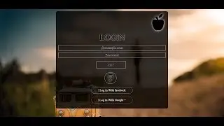 Bootstrap Black Login Form - How to make Bootstrap Black Login Form Using Bootstrap and Css