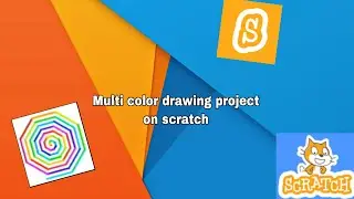 How to make a multi color drawing project on scratch | Scratch game | Scratch Programming