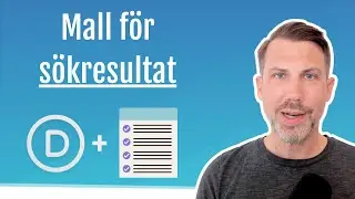 7.1 Skapa en mall för sökresultat i Divi Theme Builder
