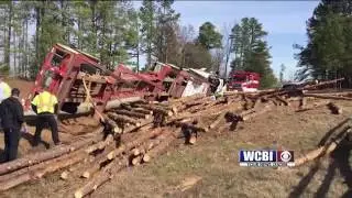 Log Truck Crash