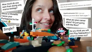 Building "ocean exploration" Lego and answering your questions