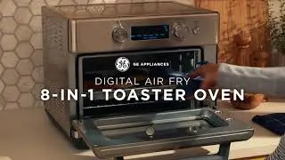 GE Appliances Combination Toaster Oven with 8 Cooking Modes (Including Air Fry)