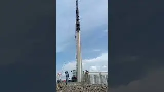 PANCANG SHEET PILE BETON‼️