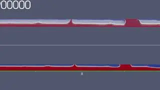 Two-phase flow in horizontal pipe, 2