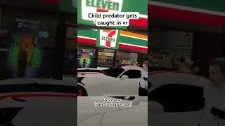 Child predator gets caught in vr #quest3 #gaming #vrchat #vr #metaquest3 #funny