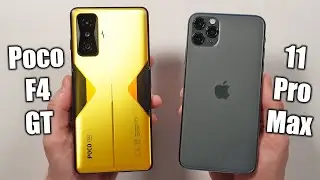 Poco F4 GT vs iPhone 11 Pro Max 🔥 Speed Test