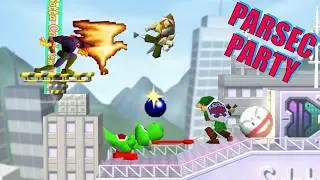 BLAME THE CHARACTERS | Super Smash Bros. - Part 1 | Parsec Party